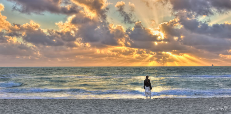Sunrise in Miami Beach