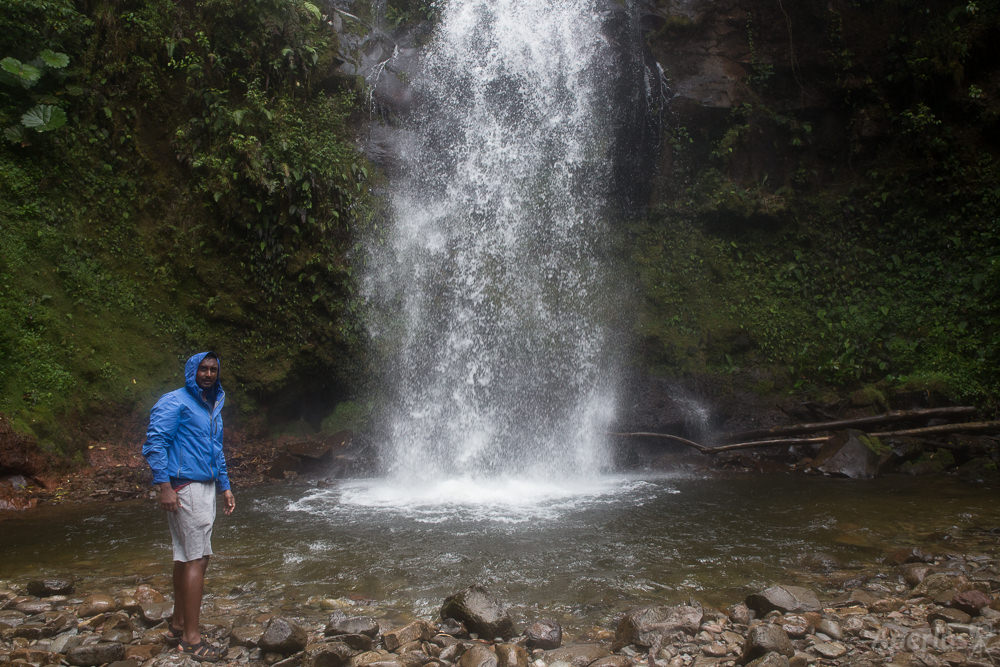 boquete cloud forest waterfall