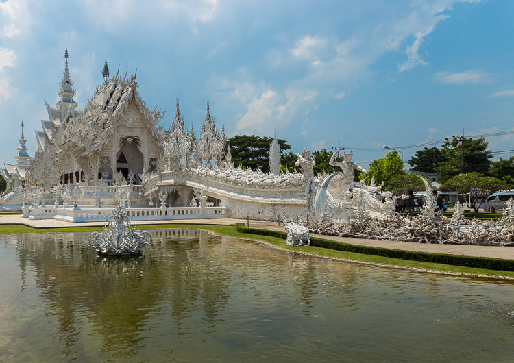 white temple in Chiang Rai