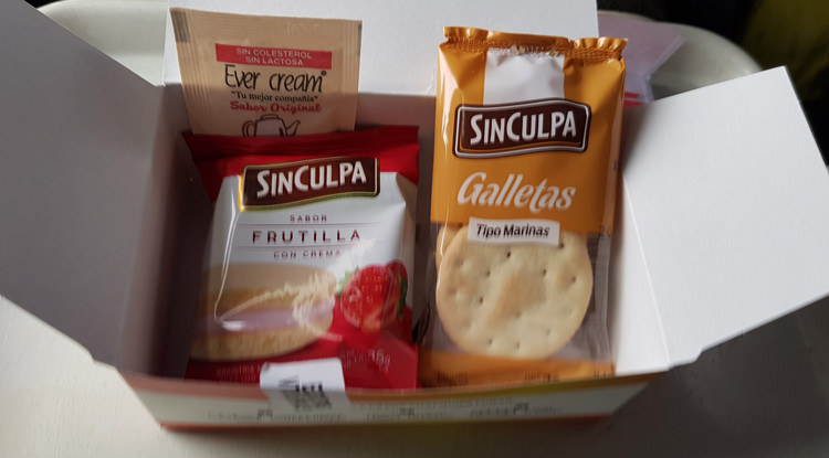 snacks served on via bariloche