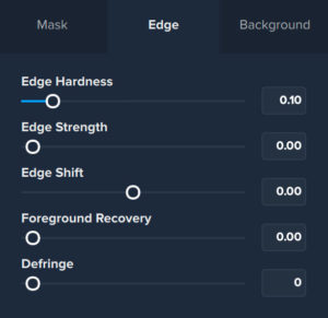 Mask AI edge details