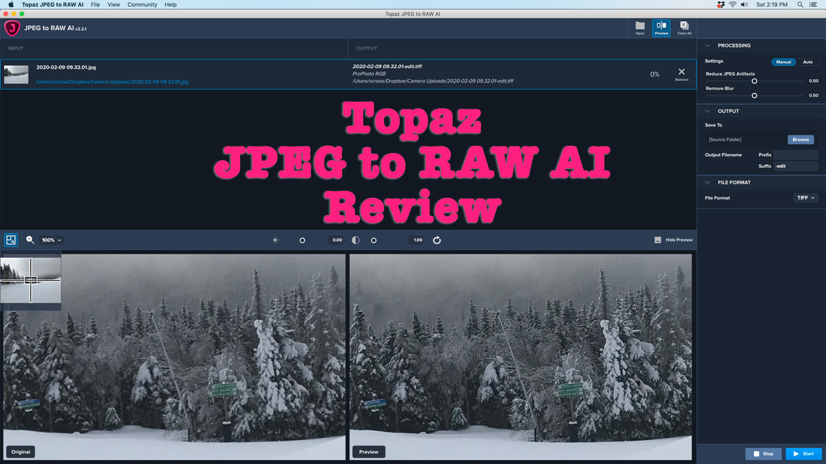 Topaz JPEG to AI RAW Review – ¿Mejora la edición fotográfica?