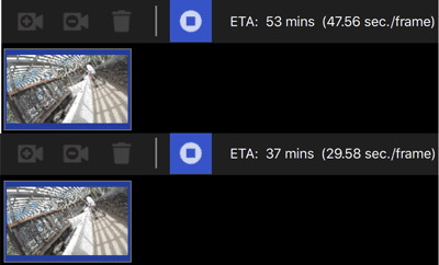 topaz video enhance enlarge time