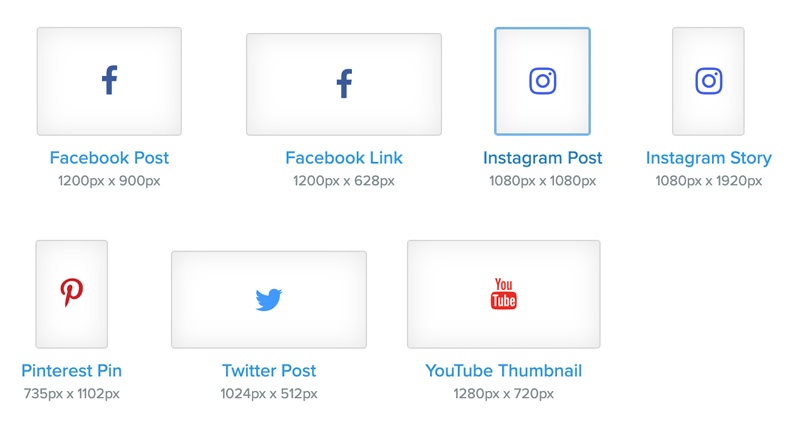 Snappa social media posts screenshot