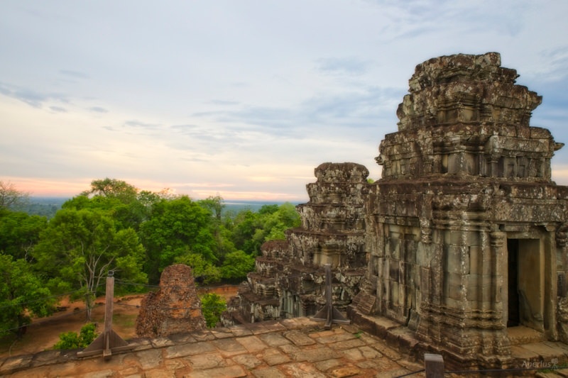 ON1 HDR example phnom bakheng cambodia