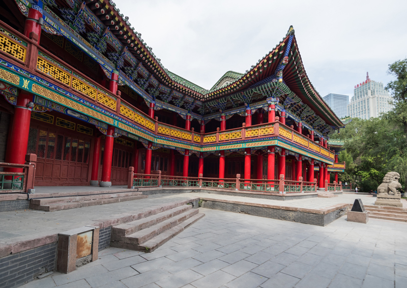 templo en Urumqi, China