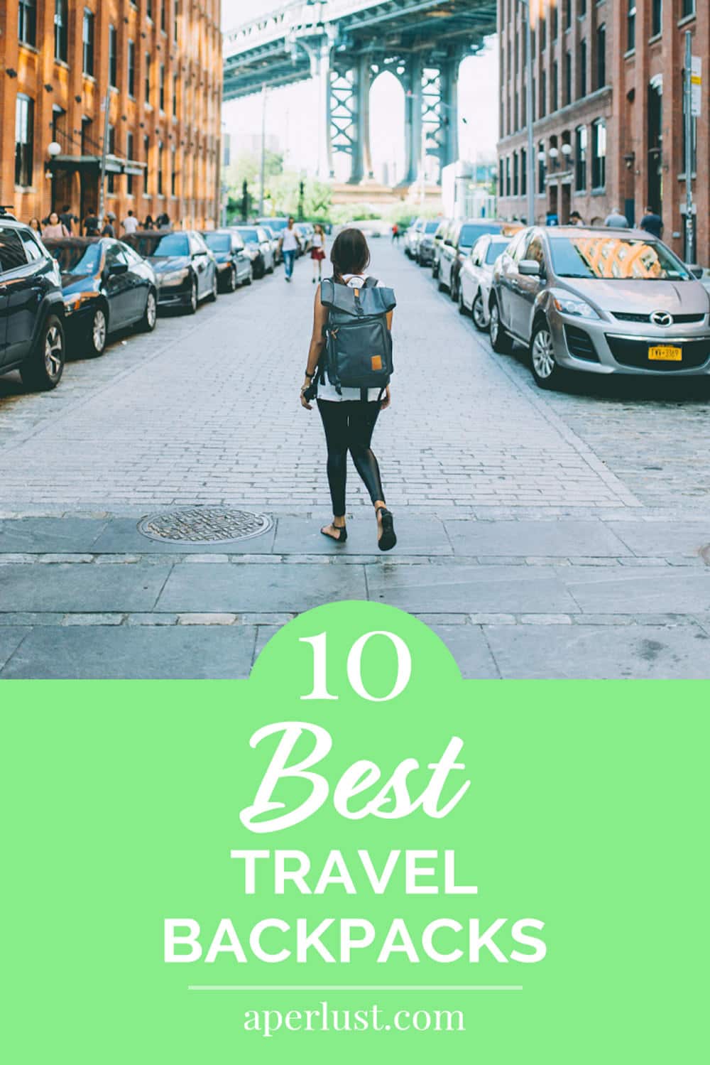 10 mejores mochilas de viaje Pinterest Pin