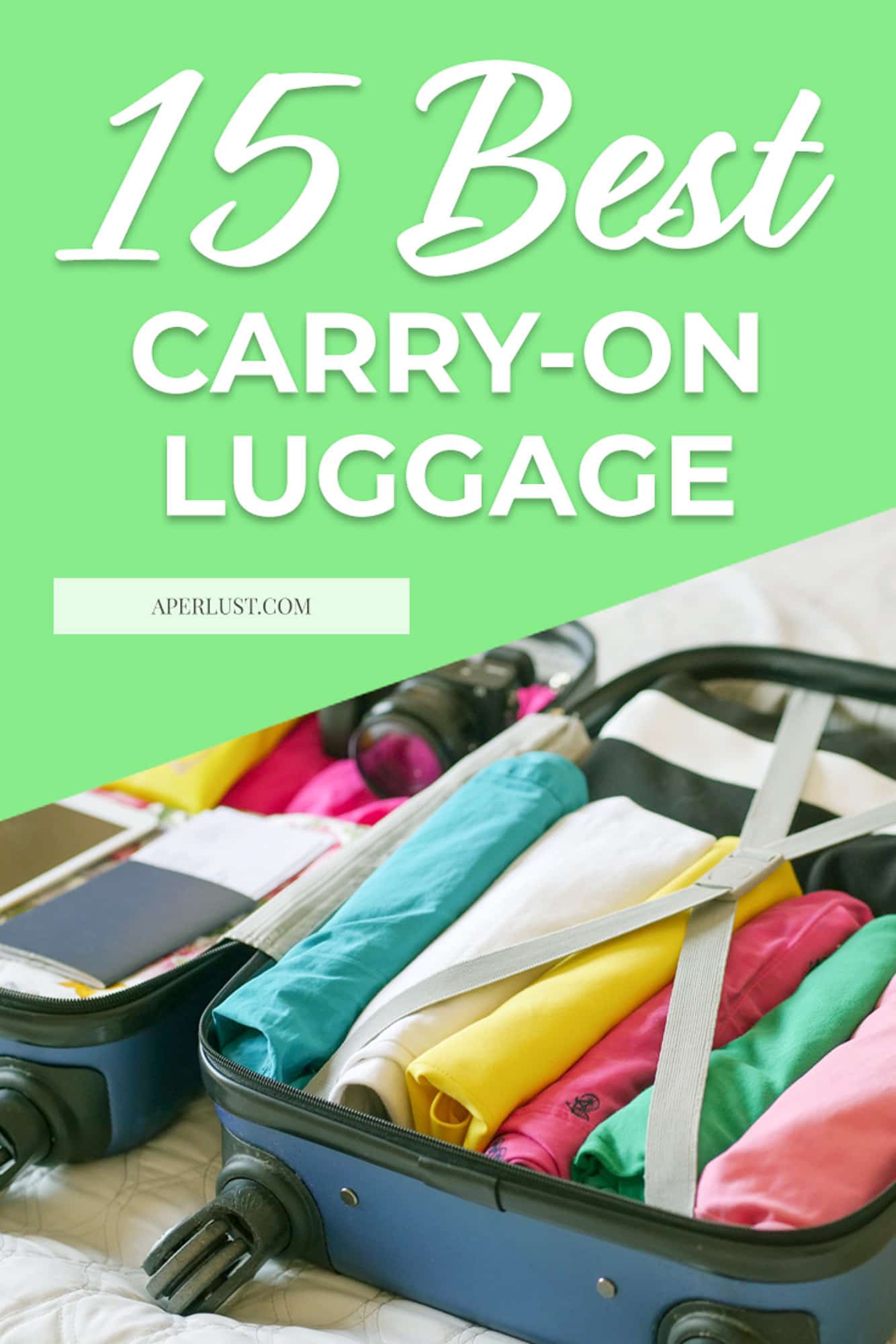 15 best carry-on luggage Pinterest Pin