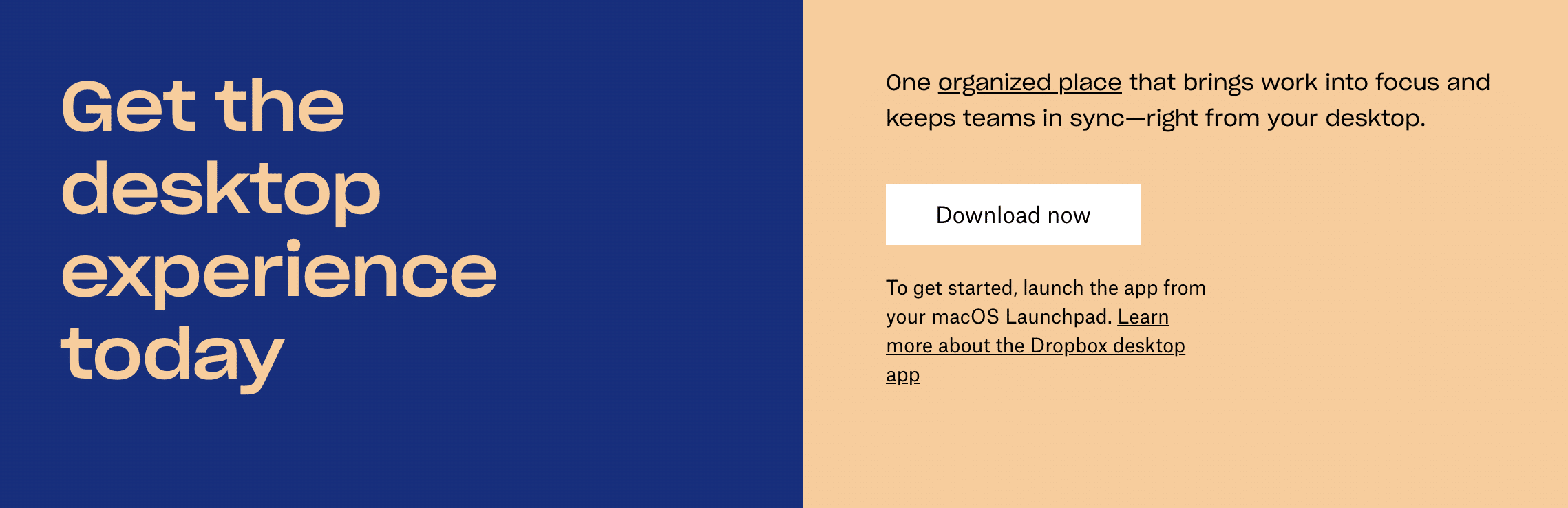 Dropbox download page