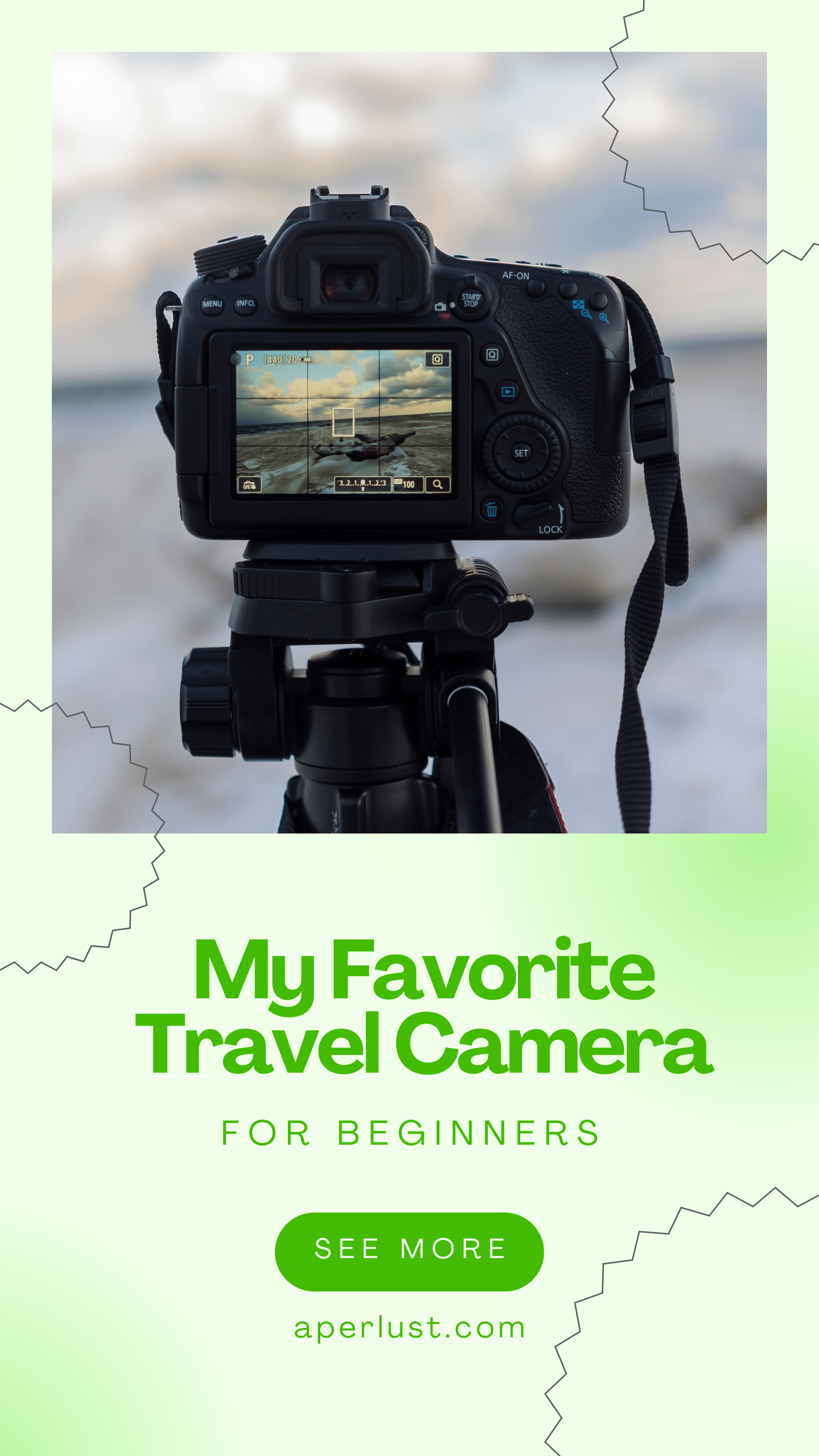 easy to use cameras for travel Pinterest Pin