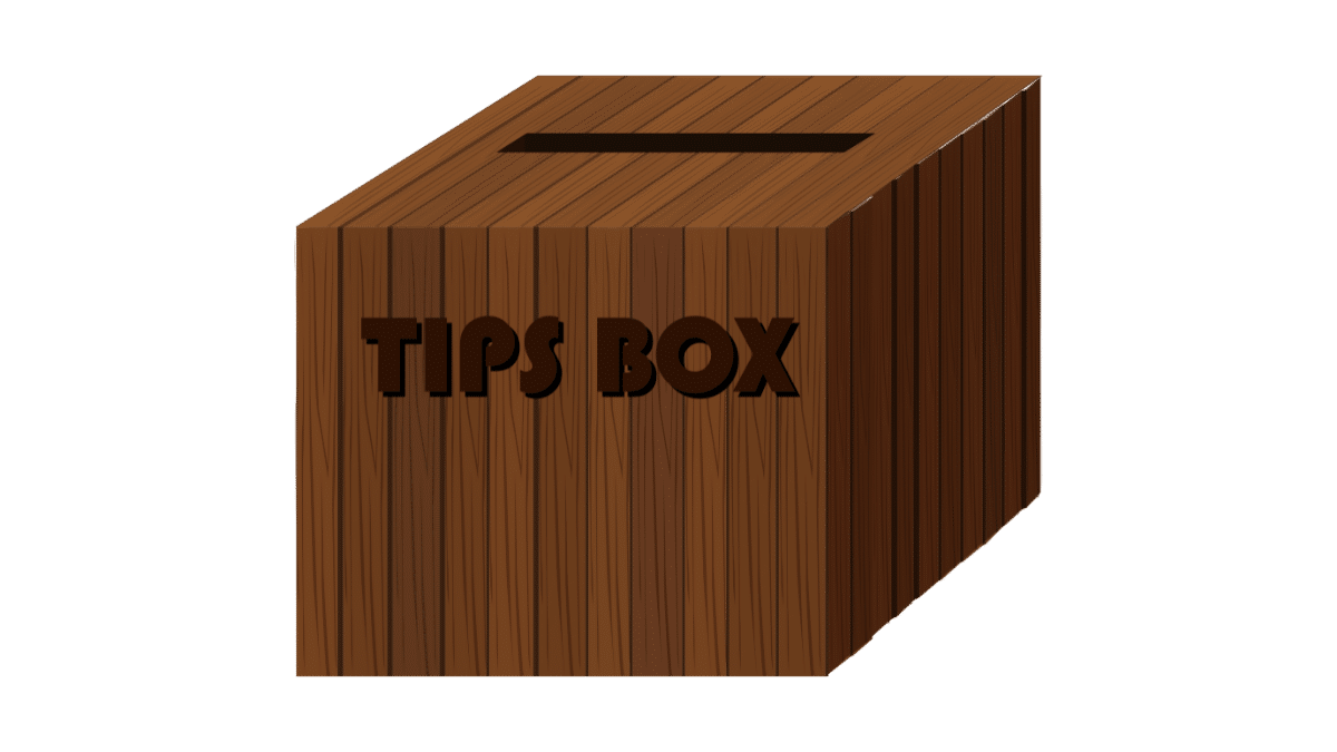 tips box graphic