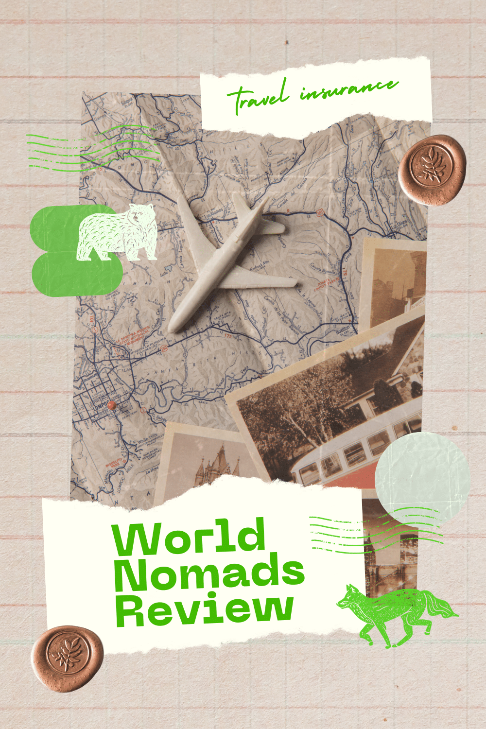 Travel Insurance Pinterest Pin by Aperlust: World Nomads Review