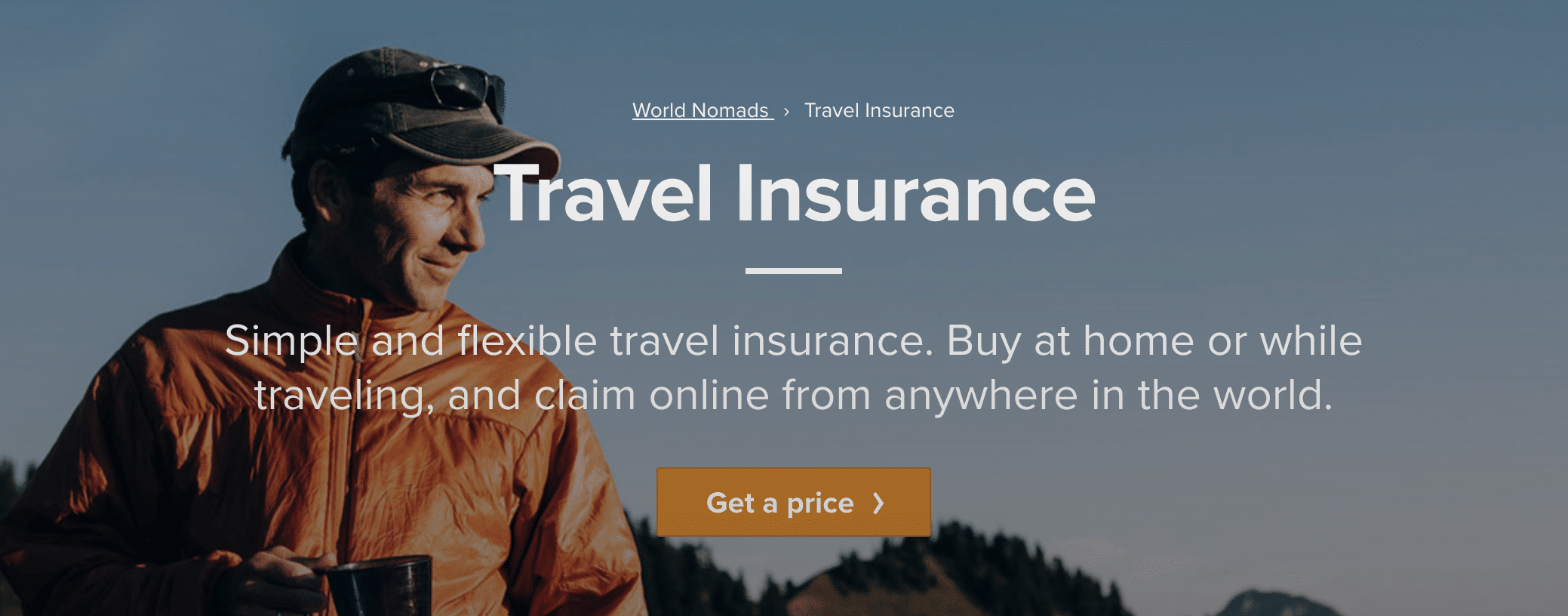 World Nomads vs SafetyWing: Get a quote for World Nomads travel insurance