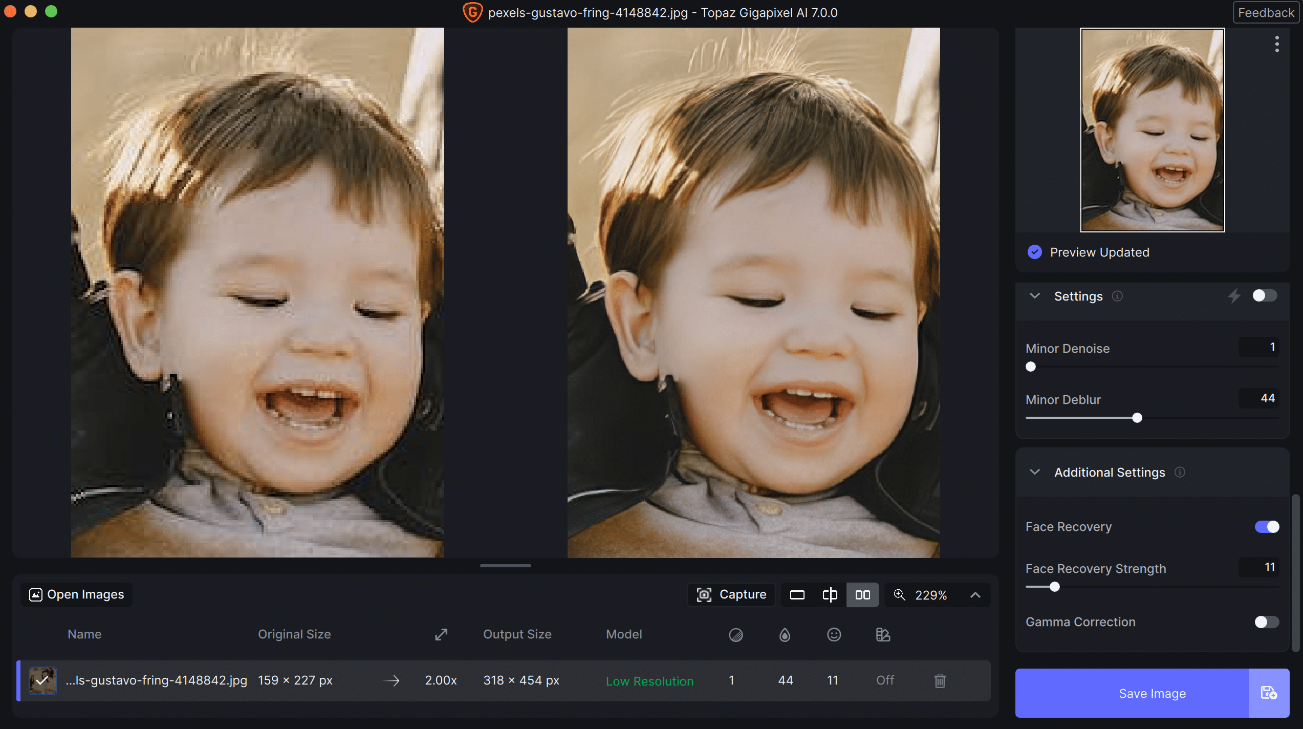 topaz gigapixel 7 review face recovery